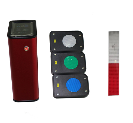 Retroreflectometer tanda ringan dan portabel 0.2° sudut pengamatan untuk suhu warna sumber cahaya