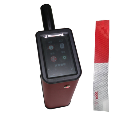 Instrumen retroreflektometer tanda portabel 0-1999.9 Jangkauan pengukuran selama 1 tahun untuk mendapatkan manfaat
