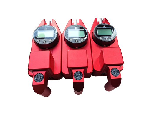 Gauge penanda jalan portabel 1,2 kg dengan rasio resolusi 0,01 mm